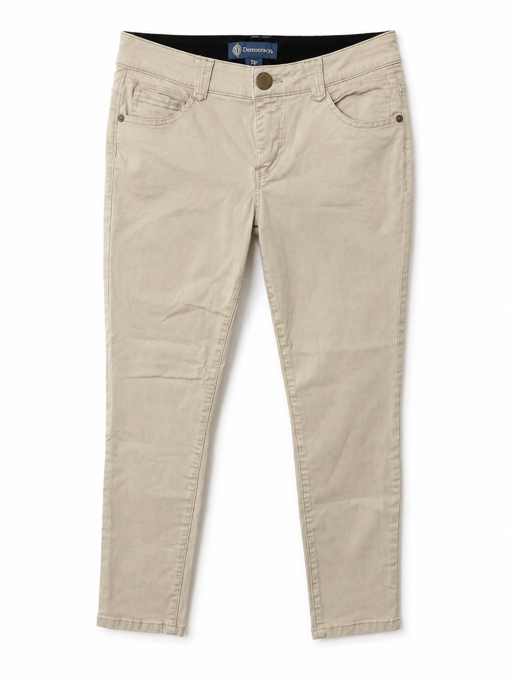 Democracy Cream Skinny Jeans
